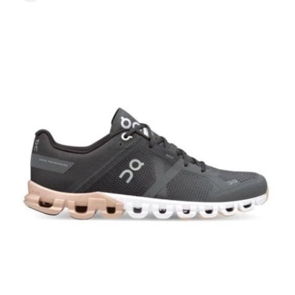 Pink and Gray On Cloud Running Active Shoes